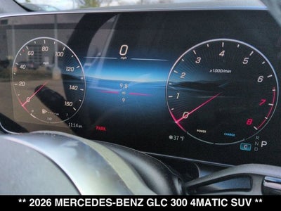 2026 Mercedes-Benz GLC 300 GLC 300 4MATIC® SUV