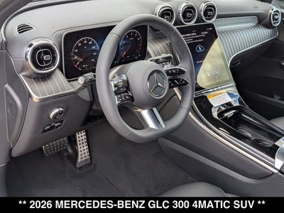 2026 Mercedes-Benz GLC 300 GLC 300 4MATIC® SUV