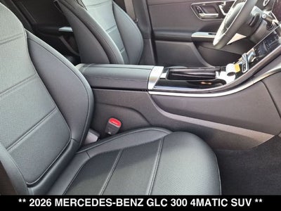 2026 Mercedes-Benz GLC 300 GLC 300 4MATIC® SUV