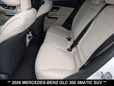 2026 Mercedes-Benz GLC GLC 300 4MATIC® SUV