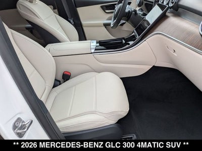 2026 Mercedes-Benz GLC GLC 300 4MATIC® SUV