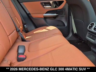 2026 Mercedes-Benz GLC 300 GLC 300 4MATIC® SUV