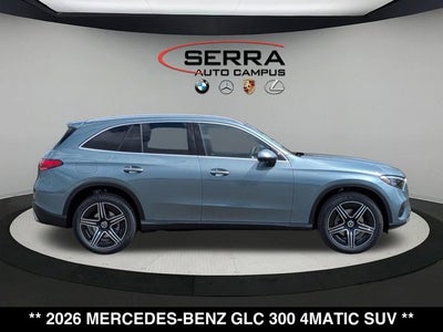 2026 Mercedes-Benz GLC 300 GLC 300 4MATIC® SUV