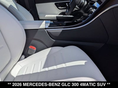 2026 Mercedes-Benz GLC 300 GLC 300 4MATIC® SUV