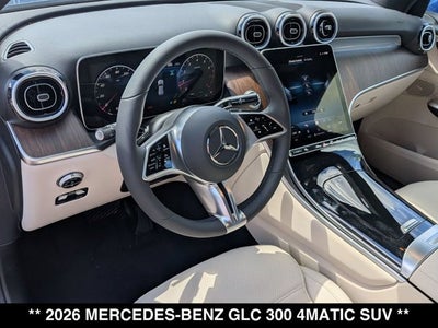 2026 Mercedes-Benz GLC 300 GLC 300 4MATIC® SUV