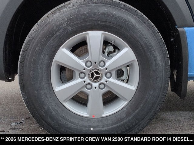 2026 Mercedes-Benz Sprinter Crew Van 2500 Standard Roof I4 Diesel HO 144" RWD