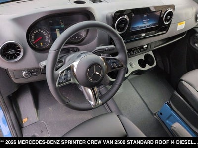 2026 Mercedes-Benz Sprinter Crew Van 2500 Standard Roof I4 Diesel HO 144" RWD