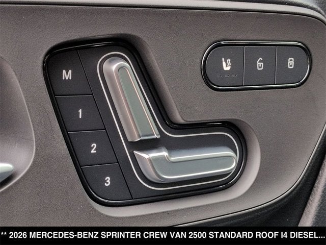 2026 Mercedes-Benz Sprinter Crew Van 2500 Standard Roof I4 Diesel HO 144" RWD