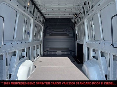 2025 Mercedes-Benz Sprinter Cargo Van 2500 Standard Roof I4 Diesel 144" RWD