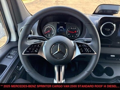 2025 Mercedes-Benz Sprinter Cargo Van 2500 Standard Roof I4 Diesel 144" RWD