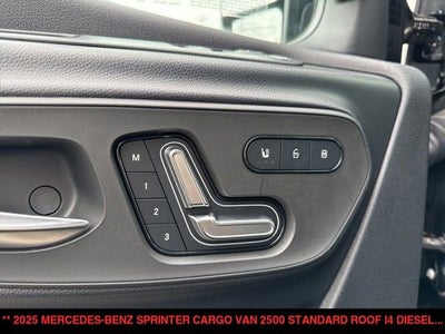 2025 Mercedes-Benz Sprinter Cargo Van 2500 Standard Roof I4 Diesel HO 144" RWD