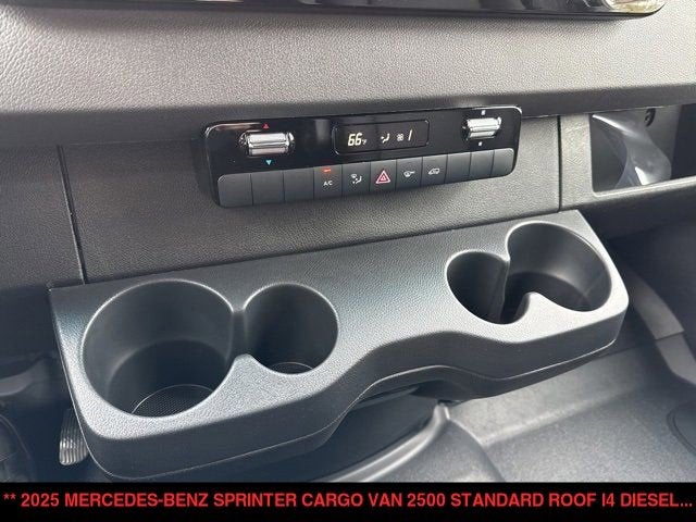 2025 Mercedes-Benz Sprinter Cargo Van 2500 Standard Roof I4 Diesel HO 144" RWD