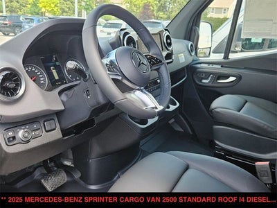 2025 Mercedes-Benz Sprinter Cargo Van 2500 Standard Roof I4 Diesel HO 144" RWD
