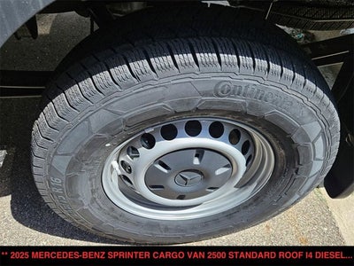 2025 Mercedes-Benz Sprinter Cargo Van 2500 Standard Roof I4 Diesel HO 144" RWD