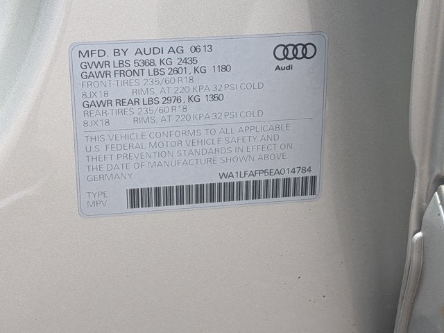 2014 Audi Q5 Premium Plus