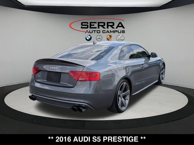 2016 Audi S5 Coupe Prestige