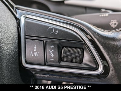 2016 Audi S5 Coupe Prestige