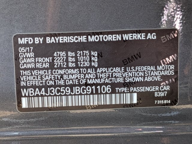 2018 BMW 4 Series 430i xDrive