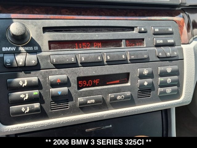 2006 BMW 3 Series 325Ci
