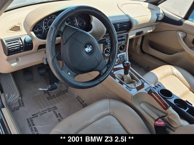 Used 2001 BMW Z3 2.5 with VIN WBACN33441LK48652 for sale in Okemos, MI