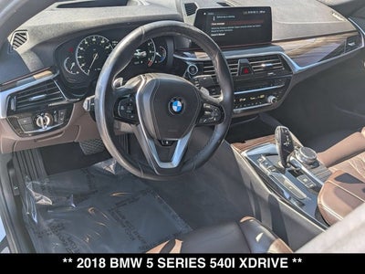 2018 BMW 5 Series 540i xDrive