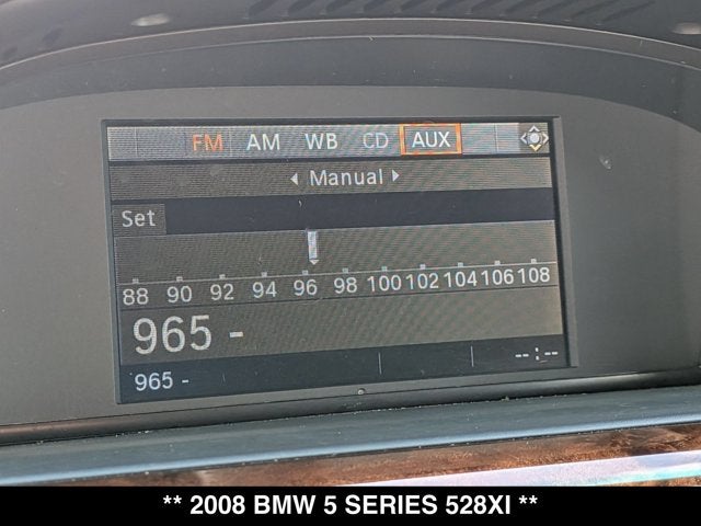 2008 BMW 5 Series 528xi