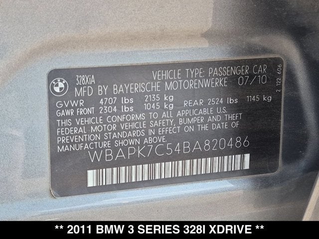 2011 BMW 3 Series 328i xDrive