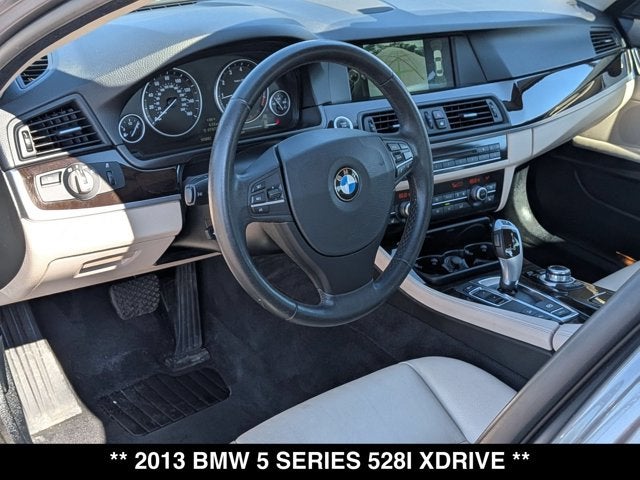 Used 2013 BMW 5 Series 528i with VIN WBAXH5C5XDD113722 for sale in Okemos, MI
