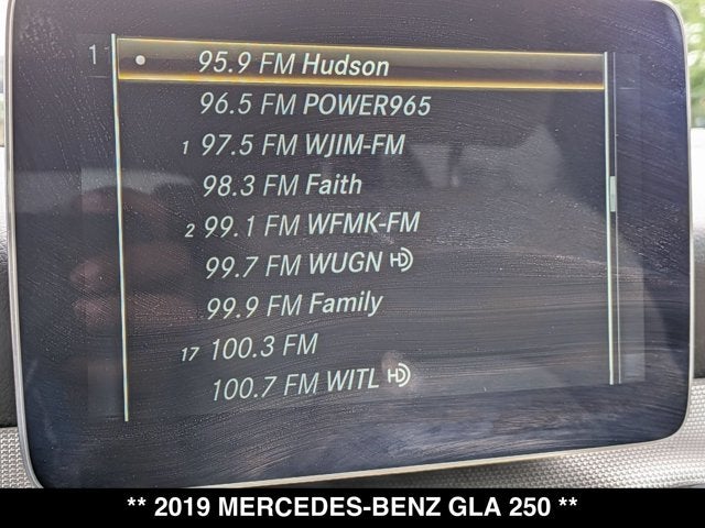 2019 Mercedes-Benz GLA 250 GLA 250