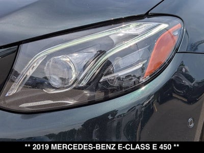 2019 Mercedes-Benz E 450 E 450