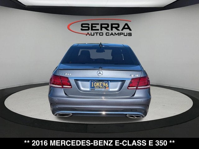 2016 Mercedes-Benz E 350 E 350