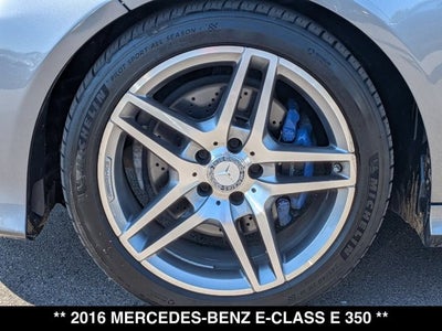 2016 Mercedes-Benz E 350 E 350