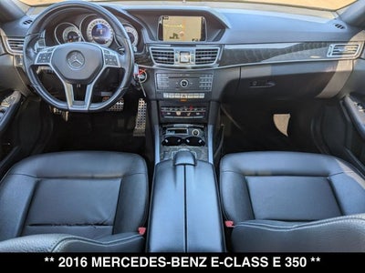 2016 Mercedes-Benz E 350 E 350