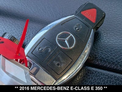 2016 Mercedes-Benz E 350 E 350