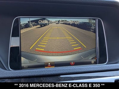 2016 Mercedes-Benz E 350 E 350
