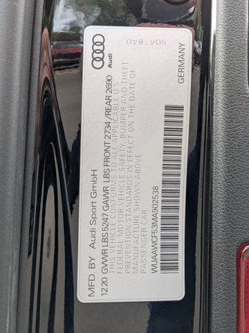 2021 Audi RS 5 Sportback 2.9T