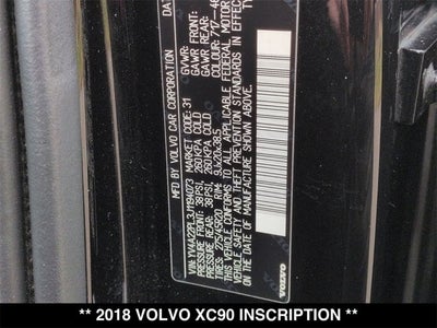 2018 Volvo XC90 Inscription